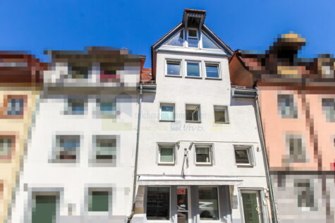 Charmante Kapitalanlage in der Altstadt von VS-Villingen! Denkmalgeschütztes Wohn- und Geschäftshaus mit 3 Wohnungen und einer Gewerbeeinheit!, 78050 Villingen-Schwenningen, Mehrfamilienhaus